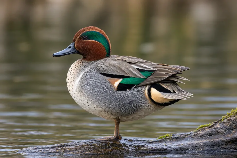 Green-winged teal — verified North Ground species photograph