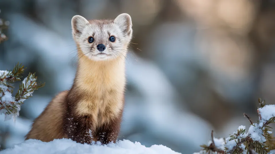 American marten — verified North Ground species photograph