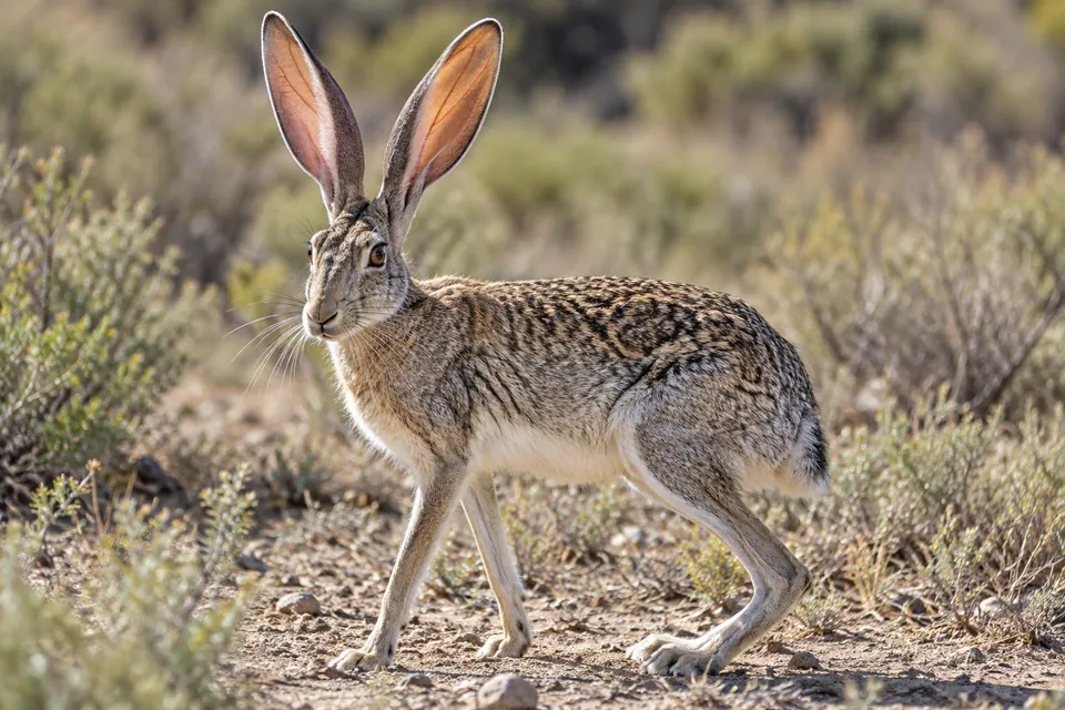Antelope jackrabbit — verified North Ground species photograph