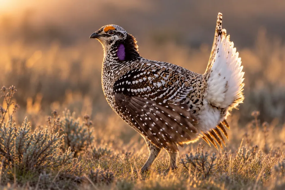 Sharp-tailed grouse — verified North Ground species photograph