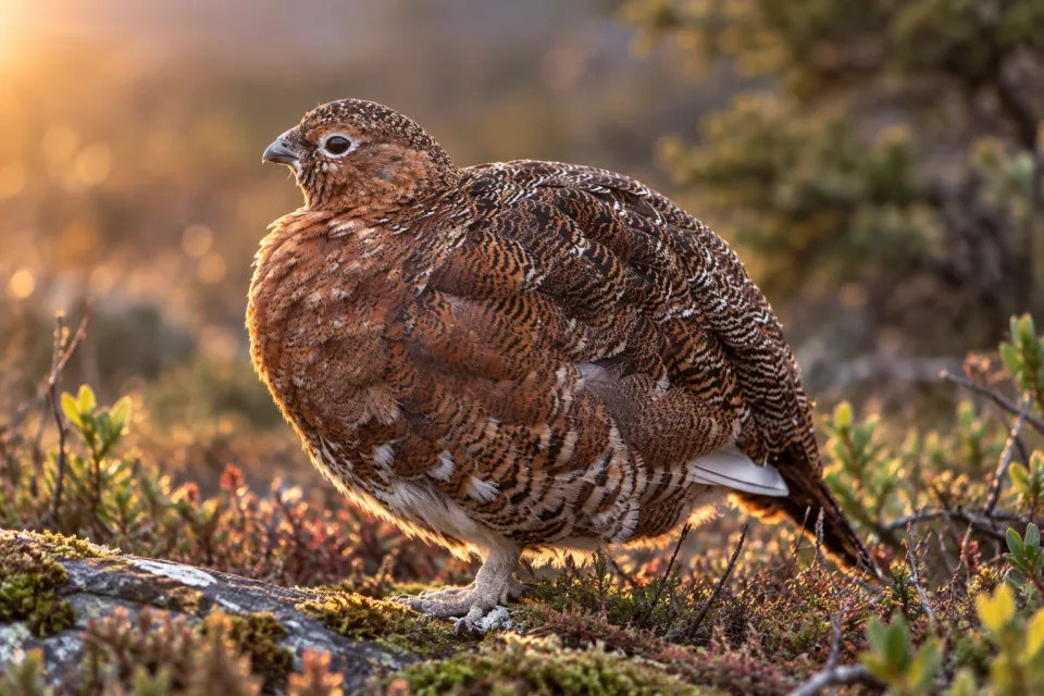 Willow ptarmigan — verified North Ground species photograph