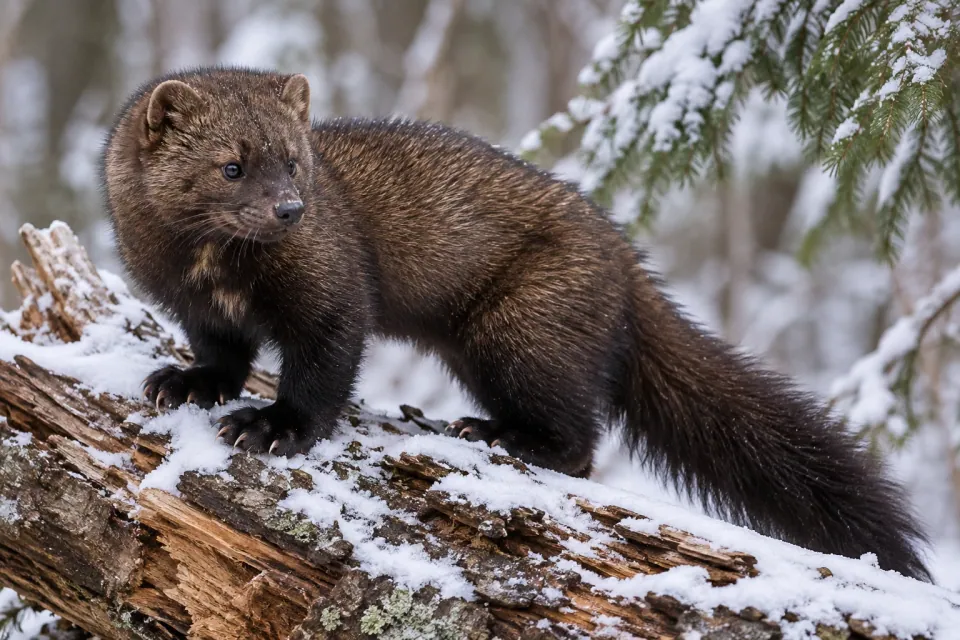 Fisher — verified North Ground species photograph