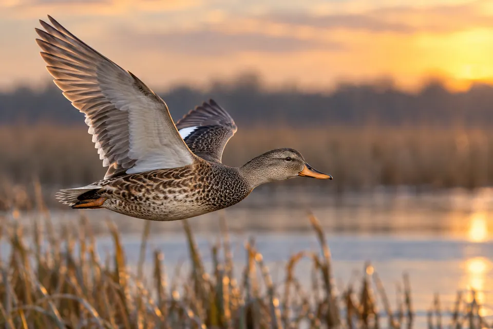 Gadwall — verified North Ground species photograph